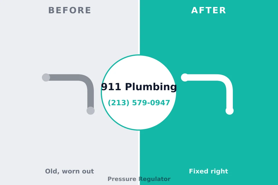 Before and after: plumbing company Etna, PA